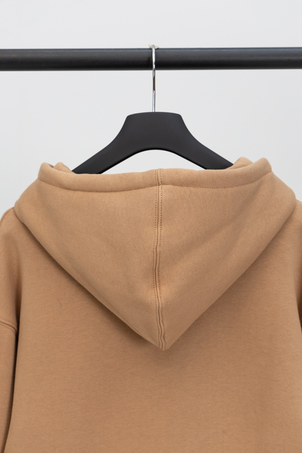 ブランドパーカー角部分ディテール